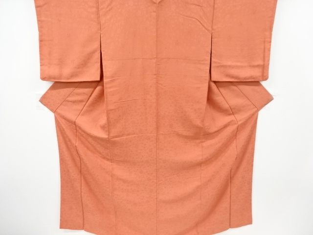 JAPANESE KIMONO / VINTAGE IROMUJI KIMONO / SILK / WOVEN FLOWER